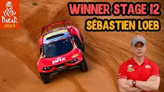 Sebastien Loeb Winner Dakar 2023 Stage 12 - 5 Wins in a Row!