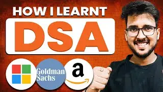 How I learnt DSA and cracked big Tech MNC's | complete data structures playlist in hindi #coding