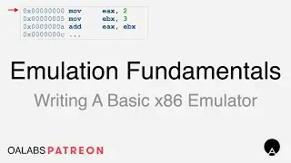 Emulation Fundamentals - Writing A Basic x86 Emulator