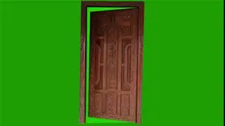 HD DOOR OPENING GREEN SCREEN,green screen door, door opening green screen | green screen video