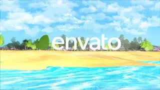 Island / Beach Summer Logo (Best After Effects Projects)
