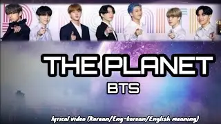 BTS The Planet lyrics (방탄소년단 The Planet) lyrical video #BTS