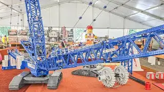 Lego Technic Liebherr LR 11000 Assembly show