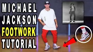 Michael Jackson Footwork Tutorial!  *1 MINUTE DANCE LESSON*