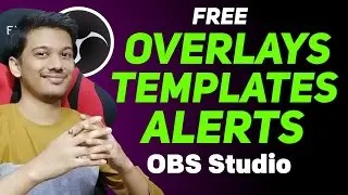 Free Overlays For OBS | Stream Overlay Template With Alerts and Many More Options | Streamelements