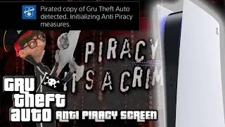 Gru Theft Auto Anti Piracy Screen: GRU TURNS MY PS4 INTO A PS5!!!!!!!!!!!!