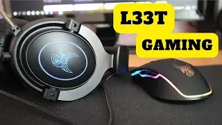 Огляд L33T Gaming Headset + L33T Gaming Tyrfing 🔥🔥🔥