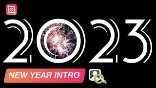 Create a New Year Intro | Zoom Through Text Effect (InShot Tutorial)