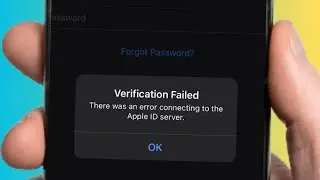 How To Fix There Was An Error Connecting To The Apple Id Server | iPhone | ipad | iOS 17