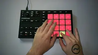 Finger Drumming With An AI-Generated Backing Track