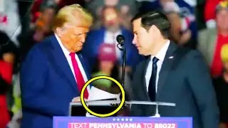 Watch Trump as He’s Told WILD BREAKING NEWS in Front of LIVE CROWD!