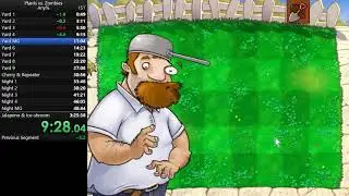 Plants vs. Zombies - Any% in 3:25:08 (Former WR)