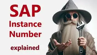 SAP instance number explained