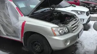 Первичный осмотр Toyota Highlander U20 за 580тр
