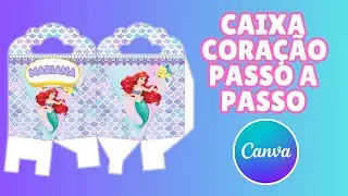 Como Personalizar Caixa Sacola no Canva | Papelaria Personalizada