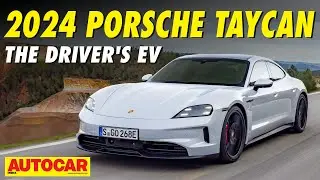 2024 Porsche Taycan review - Even more power for all-electric Porsche | @autocarindia1