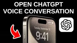 How to Open ChatGPT Voice Conversation With Action Button on iPhone