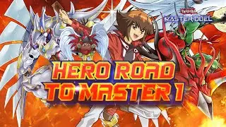 HERO ROAD TO MASTER 1 SEASON 34! | Yu-Gi-Oh! Master Duel