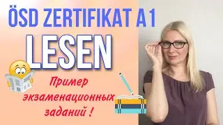 ÖSD Zertifikat A1, Lesen: Разбор пробного экзаменационного теста!