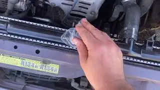 Replacing Radiator in 1997 Toyota Corolla