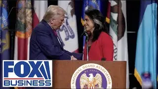 Donald Trump participates in a Town Hall moderated by Tulsi Gabbard