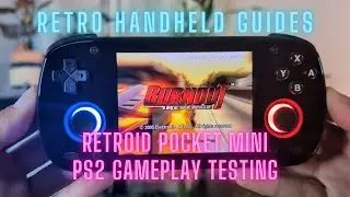 Retroid Pocket Mini PS2 Gameplay Testing