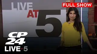 Man shot near Woodbine Beach dies in hospital | CP24 Live at Five for August 9, 2024