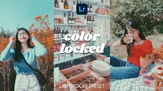 Color Locked Lightroom Preset | How To Edit Color Locked Preset in Lightroom - Tutorial Free Preset