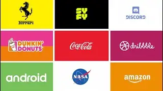 10 Famous Brands as Animated Logos Motion Graphics