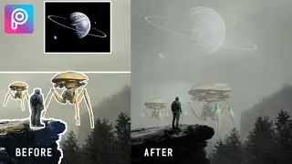 Edit Photo Manipulation | Another Planet  | PicsArt Tutorial