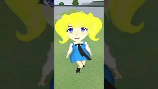 PowerPuff Girls 🤣🤣 #sakuraschoolsimulator #shorts #funny #memes