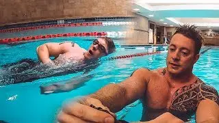 Attempting the Navy Seal Swim Test | Combat Sidestroke