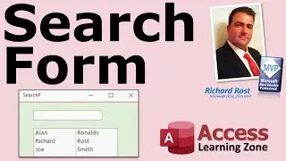 Microsoft Access Search Form - MS Access Search For Record by TextBox