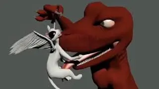 Raptor Vore Animation