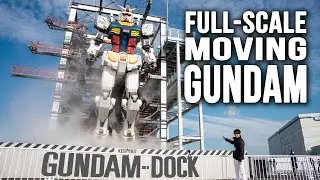 Full-Scale MOVING GUNDAM in Japan - Gundam Factory Yokohama