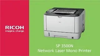 Ricoh SP 3500N Series - Network Laser Mono Printer