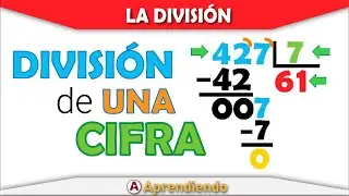 🚀DIVISIÓN DE UNA CIFRA | SUPER FÁCIL | DIVISIÓN EN FORMA VERTICAL | PRIMARIA