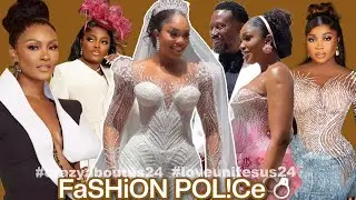 SHARON OOJA'S Glamorous White Wedding FASHION ROAST!