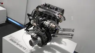 BMW Formula 1 Racing Engine M12/13 (1981) - BMW Museum Munich