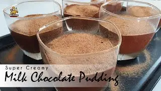 Super Creamy Milk Chocolate Pudding Recipe | Dessert Recipe by Delicious Cooking Show