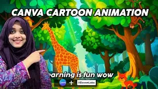 How to Make Cartoon Animation videos using Canva for FREE and Earn 1000$ par month 🤑