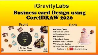 business, visiting card design in coreldraw 2020