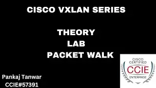 CISCO VXLAN (Theory+LAB+Packet Walk self paced video series) CCIE 57391