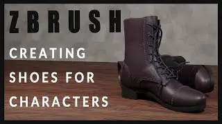 Creating Shoes in ZBRUSH!!!