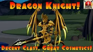 Dragon Knight Class Stacks Infinitely?! Battle Gems Founder Unlocks! AQWorlds