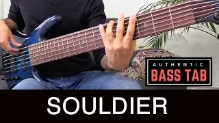 Jain - Souldier /// Authentic Bass Cover + TAB