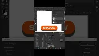 How to Create Easy Wrapped Paper Shadow in Photoshop #photoshop