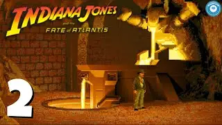 The Lost City | INDIANA JONES & The Fate Of Atlantis | Classic LucasArts Adventure | Pt 2