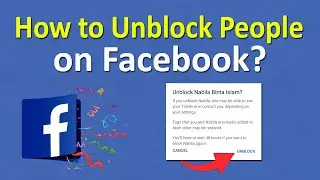 How to Unblock Someone on Facebook | How to Unblock on Facebook | How to Unblock People on Facebook