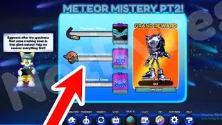 *NEW* METEOR MYSTERY P2 EVENT FOR FAKE METAL SONIC SKIN IN SONIC SPEED SIMULATOR!?